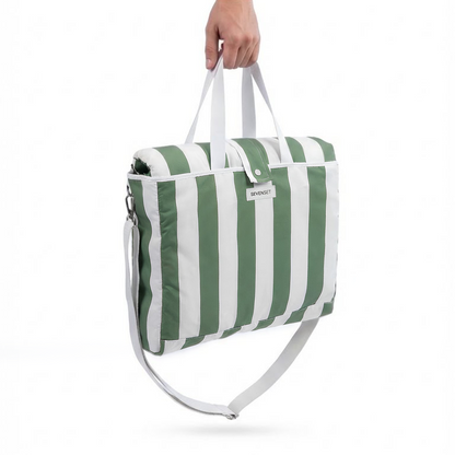 SevenSet Green Lounger